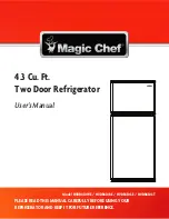 Magic Chef HVDR430WE User Manual preview