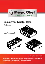 Preview for 1 page of Magic Chef M12HP User Manual