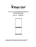 Предварительный просмотр 1 страницы Magic Chef MCBM920S Instruction Manual