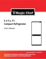 Magic Chef MCBM920S1 User Manual предпросмотр