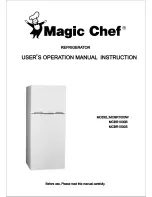 Magic Chef MCBR1000B User'S Operating And Instruction Manual preview
