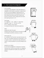 Предварительный просмотр 5 страницы Magic Chef MCBR1000B User'S Operating And Instruction Manual