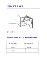 Предварительный просмотр 3 страницы Magic Chef MCBR170BMD Instruction Manual