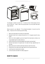 Предварительный просмотр 9 страницы Magic Chef MCBR170S Instruction Manual