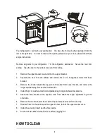 Предварительный просмотр 9 страницы Magic Chef MCBR170W Instruction Manual