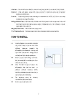 Предварительный просмотр 10 страницы Magic Chef MCBR170W Instruction Manual