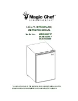 Предварительный просмотр 1 страницы Magic Chef MCBR350BEF Instruction Manual