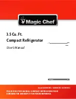 Предварительный просмотр 1 страницы Magic Chef MCBR350W2 User Manual