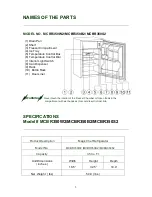 Предварительный просмотр 4 страницы Magic Chef MCBR350W2 User Manual