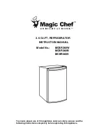 Magic Chef MCBR360B Instruction Manual предпросмотр