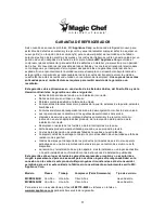 Предварительный просмотр 22 страницы Magic Chef MCBR360HB Instruction Manual