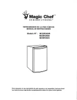 Предварительный просмотр 12 страницы Magic Chef MCBR360W Instruction Manual