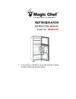 Magic Chef MCBR415S Instruction Manual preview