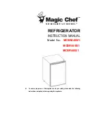 Magic Chef MCBR445B1 Instruction Manual предпросмотр