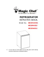 Предварительный просмотр 1 страницы Magic Chef MCBR445B2 Instruction Manual