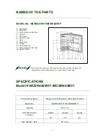 Предварительный просмотр 4 страницы Magic Chef MCBR445W1F Instruction Manual