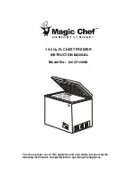 Magic Chef MCCF10WMD Instruction Manual preview