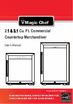 Preview for 1 page of Magic Chef MCCM21ST User Manual