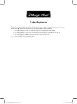 Preview for 2 page of Magic Chef MCD770CW User Manual