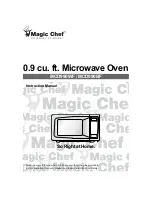 Preview for 1 page of Magic Chef MCD990BF Instruction Manual