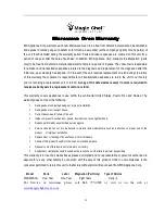 Preview for 19 page of Magic Chef MCD990STG Owner'S Manual