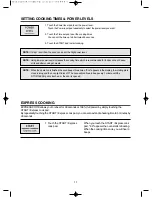 Preview for 13 page of Magic Chef MCD992R Operating Instructions & Cook Book