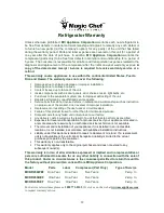 Preview for 13 page of Magic Chef MCDR450BEF Instruction Manual