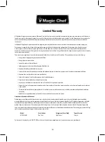 Preview for 19 page of Magic Chef MCG992ARB Manual