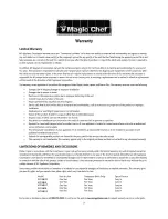 Preview for 11 page of Magic Chef MCIM22W User Manual