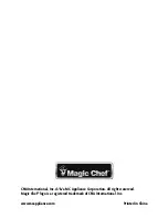 Предварительный просмотр 20 страницы Magic Chef MCM1310B User Manual