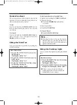 Preview for 19 page of Magic Chef MCO165SF User Manual