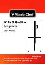 Предварительный просмотр 1 страницы Magic Chef MCQR1500ST User Manual