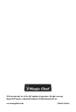 Предварительный просмотр 13 страницы Magic Chef MCR32CHW User Manual