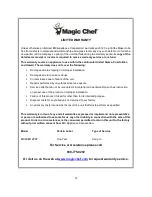 Предварительный просмотр 12 страницы Magic Chef MCSCM12PST Instruction Manual