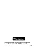 Preview for 11 page of Magic Chef MCSDB15W User Manual