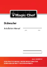 Preview for 1 page of Magic Chef MCSDW8TCST Installation Manual