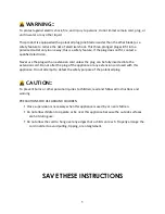 Preview for 5 page of Magic Chef MCSFS12ST Instruction Manual