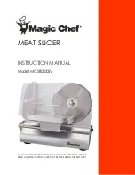 Magic Chef MCSFS200SV Instruction Manual preview