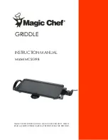 Magic Chef MCSG19B Instruction Manual preview