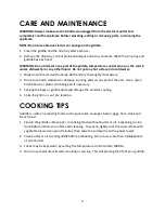 Предварительный просмотр 9 страницы Magic Chef MCSG19B Instruction Manual