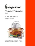 Предварительный просмотр 1 страницы Magic Chef MCSGC12W Instruction Manual