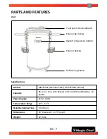 Preview for 7 page of Magic Chef MCSPC50S User Manual