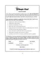 Preview for 10 page of Magic Chef MCSPZO12ST Instruction Manual