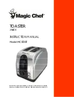 Preview for 1 page of Magic Chef MCST2ST Instruction Manual