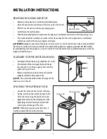 Preview for 8 page of Magic Chef MCSTCW16S3 User Manual