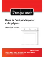 Preview for 25 page of Magic Chef MCSWOE24S User Manual