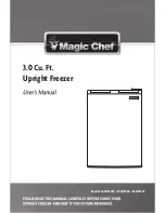 Preview for 1 page of Magic Chef MCUF3B2 User Manual