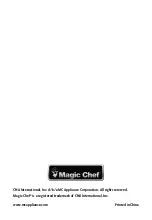 Предварительный просмотр 17 страницы Magic Chef MCWBC77DZ1 User Manual