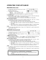 Предварительный просмотр 9 страницы Magic Chef MCWC50DSTF User Manual