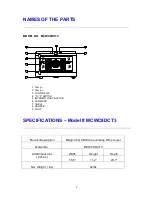 Preview for 3 page of Magic Chef MCWC8DCT3 Instruction Manual